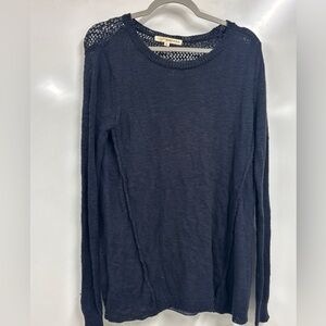 0252 Rewind vintage wash distressed charcoal grunge top, edgy style, cottagecore